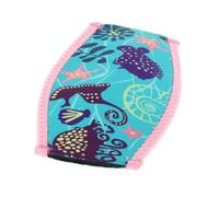 RoaQinFo Funda de Neopreno para La Correa de La Máscara de Buceo. Protección para La Correa de La Máscara de Buceo, Azul