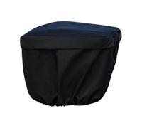 RoaQinFo Funda para Cesta de Bicicleta Eléctrica, Funda para Portaequipajes Delantero, Accesorio Protector Elástico Universal a Prueba de Sol para Fines de Sem, Negro