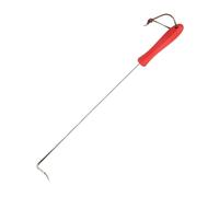 RoaQinFo Gancho para Voltear Carne, Accesorio para Parrilla, Utensilio de Cocina de Acero Inoxidable Fácil de Limpiar, para Voltear, L Red