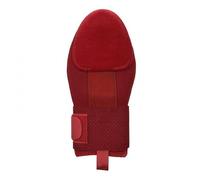 RoaQinFo Guantes de Entrenamiento para Adultos Guantes para Deportes de Béisbol Guantes de Mano Diseñados para Resistencia Deslizamiento Seguro con Correa, Rojo, Adolescente Sin Dedos