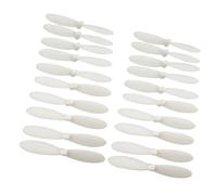 RoaQinFo Juego de 20 Rotores de 6 Colores, Repuestos para Cuadricóptero RC H1077C+ Y H107D+, Blanco