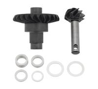 RoaQinFo Juego de Engranajes de Piñón Diferencial con Engranajes Cónicos, Repuesto para Modificación DIY, Engranaje para Coche RC a Escala 1:10 para Crawler, 8t 27t
