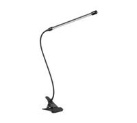 RoaQinFo Lámparas de Lectura Portátiles con Clip de 5 W, Modernas, con de 360°, Ideales para Coser, Estudiar O Trabajar en Un Escritorio.
