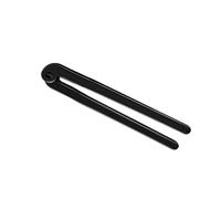RoaQinFo Llave de Boca Ajustable, Herramienta de Extracción de Llave de Amoladora, Alicates de Pasador de Acero para Ajustar Anillos de Tuercas de, Diámetro 0.2 Cm