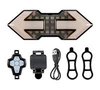 RoaQinFo Luz Trasera LED Inalámbrica para Bicicleta con Control Remoto Y Señal de Advertencia/Intermitente