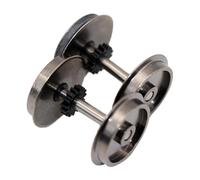 RoaQinFo Metálicas HO, Piezas de Tren, Repuesto de Alta Resistencia, Rueda de Escala HO, Accesorio para Trenes de Hobby, para Trenes Modelo 1/87, BRIC