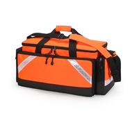 RoaQinFo Mochila de Impermeable Bolsa Médica Emergencias Botiquín Paramedico Maletín Protección Equipo Manejo Eficiente Oxford 1200D Adecuada para Paramédicos, Naranja