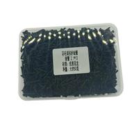 RoaQinFo Ojales para Raquetas de Bádminton, Protector de Cuerdas Ligero para Técnicos, Incluye Caja de Almacenamiento, Ojales de Repuesto para Raquetas, 2.1 X 13 Mm