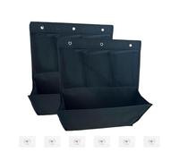 RoaQinFo Organizador de Pared Versátil Que Ahorra Espacio, con Múltiples Bolsillos, para Colgar en La Puerta, 2x, tal como se describe