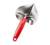 RoaQinFo Paleta Esquina Inrior Acero Inoxidable Antioxidan Paleta Esquina Inrior Acero Inoxidable Ligera para Yeseros, Rojo