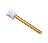RoaQinFo para Teñir Cuero, Rodillo para Bordes, Herramienta Manual Esencial para El Tratamiento de Bordes Y Pintura Al óleo, Caja para Pintura Al óleo, Oro