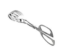 RoaQinFo Pinzas Cocina de Acero Inoxidable Tijeras para Servir Alimentos Utensilios para Asar Pan Pinzas para Barbacoa Diseño Antideslizante y Fácil de, a, tal como se describe