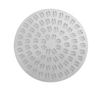 RoaQinFo Placa de Malla para Filtro de Café, Rejilla Reutilizable para Discos de Espresso para Portafiltro de Café Espresso, 58,5 mm