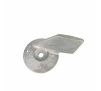 RoaQinFo Placa de Navegación para Fuera de Borda Anodo Pestaña de Trimado Protector Pieza Zinc Resistente para Frenar la Corrosión en Agua Dulce, 40-60hp