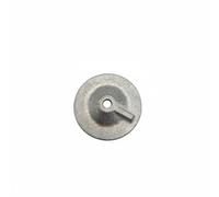 RoaQinFo Placa de Navegación para Fuera de Borda Anodo Pestaña de Trimado Protector Pieza Zinc Resistente para Frenar la Corrosión en Agua Dulce, 9.9-15hp