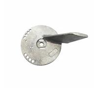 RoaQinFo Placa de Navegación para Fuera de Borda Anodo Pestaña de Trimado Protector Pieza Zinc Resistente para Frenar la Corrosión en Agua Dulce, 70-225hp