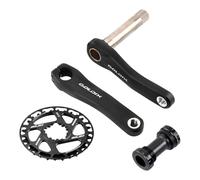 RoaQinFo Plato de 28 Dientes, Juego de Bielas para Bicicleta Infantil, Brazo de, Accesorios para Bicicleta Infantil, Ciclismo, 110mm