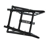 RoaQinFo Portaequipajes Delantero de Aleación de Aluminio para Bicicleta, con de Liberación Rápida, Estante para Alforjas, Estructura Ligera, Almacenam, Style C