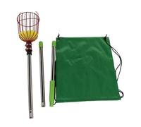 RoaQinFo Recolector de Fruta con Cesta, Herramienta para Recoger Naranjas, Equipo Portátil para Recoger Fruta, Herramienta para Agarrar Frutas, Higo Y C, 1.2 M