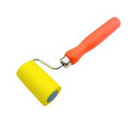 RoaQinFo Rodillo Alisador de Juntas para Papel Tapiz, Rueda de Presión Plana para Decoración Del Hogar, Mango Cómodo, Esponja Suave, Herramienta de Rodillo Man