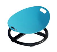 RoaQinFo Silla Giratoria Infantil con Juguetes Sensoriales, Estable, Que Mejora Las Habilidades Motoras, Antideslizante Y Giratoria, Ideal para Niños Y Niñas, Azul