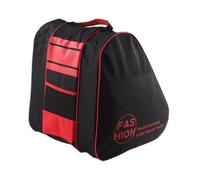RoaQinFo Skate Bolsa Patines Bolso Organizador para Patines y Accesorios con Estructura de Compartimentos de Tela Oxford Robusta y Portátil Correa, Negro