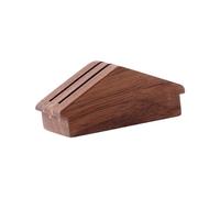 RoaQinFo Soporte de Madera de Hecho a Mano para Filtro de Café Espresso Reutilizable, Apto para Encimeras, Compatible con Filtros de 51/53/58 Mm, 2 rejillas, tal como se describe