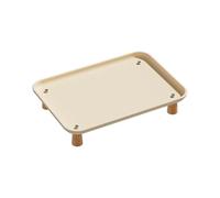 RoaQinFo Soporte para Comedero de Perros Elevado para Proteger El Cuello. Estante Elevado Portátil Y Lavable. Soporte para Comedero Automático de Perros Y Gato, Blanco, Individual