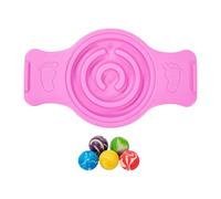 RoaQinFo Tabla de Equilibrio, Tabla Oscilante, Entrenamiento Sensorial, Multiusos, Utilitario, Laberintos, Balancín, Discos de Laberinto para Snowboard, Rosa