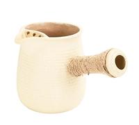 RoaQinFo Tetera Tradicional China de 538 Ml (19), Tetera para Cocinar, Hervidor de Agua, Olla para Hervir Agua, Ideal para El Hogar, Hoteles, Camping, Picni, Beige