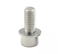RoaQinFo Tornillo para Portabotellas de Bicicleta 4X, Tornillo para Soporte de Botella de Agua, Tornillo Hexagonal de Acero Inoxidable M5 para Portaequipajes I, 3 Piezas
