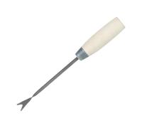 RoaQinFo Trasplantadora de Plántulas, Herramienta de Plantación Y Trasplante Manual Antideslizante, Multiusos, de Metal Resistente, para Pimientos, Barra Recta