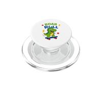 Roar and Roll - Monopatín de Dinosaurio para niños PopSockets PopGrip para MagSafe