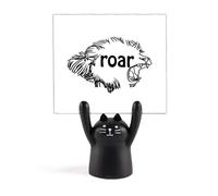 Roar Bellow - Soporte para notas, diseño de gato negro