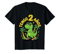 Roar Tengo 2 Años Es Mi Cumpleaños Dinosaurio Camiseta