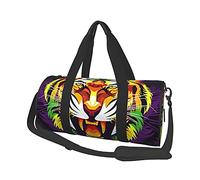 Roar Tiger Head Bolsas de Viaje para Gimnasio, Equipaje Deportivo, Bolsa de Viaje Grande, Bolsas de Fin de Semana para Hombre y Mujer