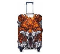 Roaring Fox Head - Fundas elásticas para equipaje de viaje, a prueba de polvo, resistente a los arañazos, protector de maleta de 22 a 24 pulgadas