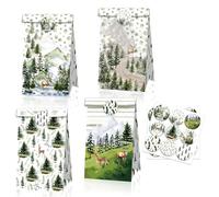 Roaring Good Time Bolsas de regalo de fiesta de camping, suministros de fiesta de campamento, montaña, camping, fiesta de cumpleaños, decoración para cumpleaños, despedida de soltera, despedida de