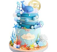 Roaring Good Time decoración para tarta under the sea decoracion de tartas marinas decoracion de tarta ocean decoracion de tarta mermaid adorno de tarta babyshower