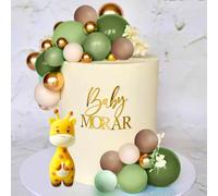 Roaring Good Time jirafa cake topper safari baby shower cake decorations two wild cake wild one cake topper safari cake decorations 1st birthday girl zoo animal cake toppers