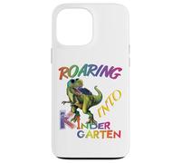 Roaring into Kindergarten Dinosaur Kids Day Back to School Carcasa para iPhone 13 Pro MAX