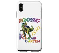 Roaring into Kindergarten Dinosaur Kids Day Back to School Carcasa para iPhone XS MAX