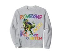 Roaring into Kindergarten Dinosaur Kids Day Back to School Sudadera