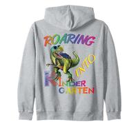 Roaring into Kindergarten Dinosaur Kids Day Back to School Sudadera con Capucha