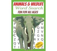 Roaring Words: Animal Word Search Puzzle Book: Wildlife Animals Search Word Puzzle Book | 6x9 Inches | 50+ Easy-to-Read Puzzles | 400+ Words