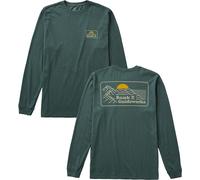 Roark - Camisetas - Earth & Sea LS Slate Green - Talla M - Verde Verde M
