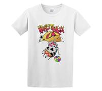 Roast Beef Orange Things Roastbeef Real Fans Men's T-Shirt Unisex White Cotton Hip Hop Print tee Shirts XL