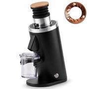 ROASTLY DF54 Red Ti Kaffeemühle Gen 4 IV V4, Molinillo de café eléctrico de dosis única, Casi sin retención (Negro)