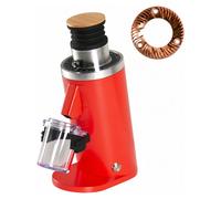 ROASTLY DF54 Red Ti Kaffeemühle Gen 4 IV V4, Molinillo de Café Eléctrico de Dosis Única, Retención Casi Nula (Rojo)