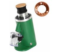 ROASTLY DF54 Roja Ti Molinillo de Café Gen 4 IV V4, Molinillo de Café Eléctrico de Dosis Única, Prácticamente Sin Retención (Verde)